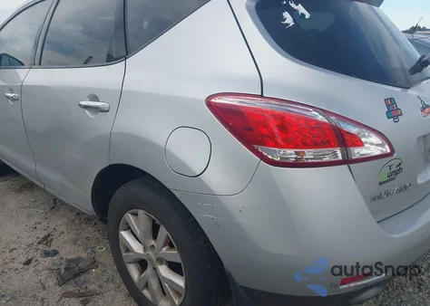 2012 Nissan Murano Sl from USA, damaged, VIN JN8AZ1MU6CW102647